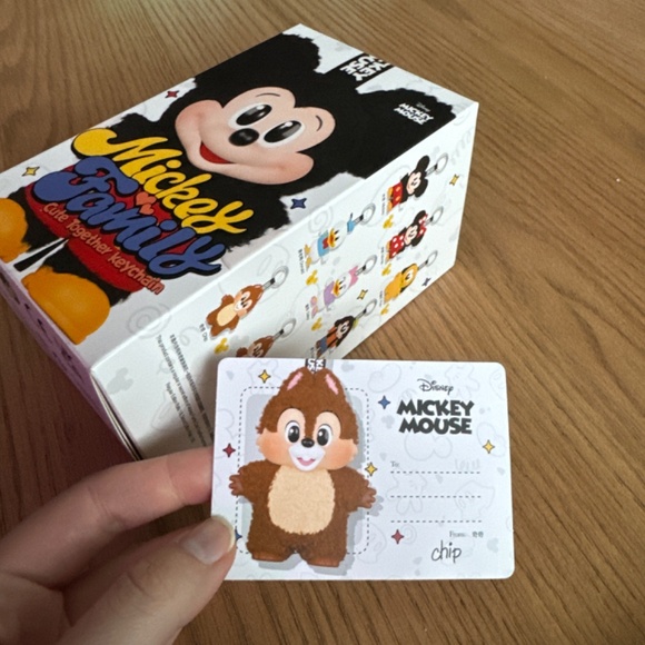 Confirmed “Chip” Mickey Family Cute Together Keychain [100% AUTHENTIC POP MART] - Picture 4 of 4